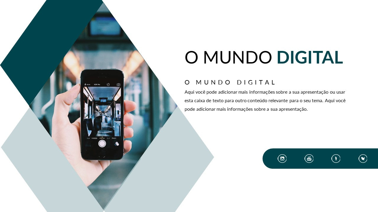 Template PowerPoint Tecnologia - 30 Slides Profissionais Multiusos