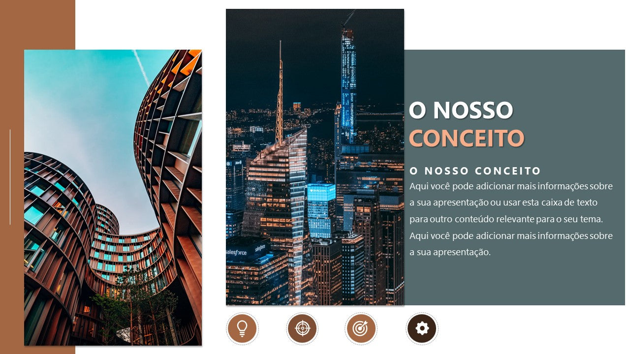 Template PowerPoint Projetos - 30 Slides Profissionais Multiusos