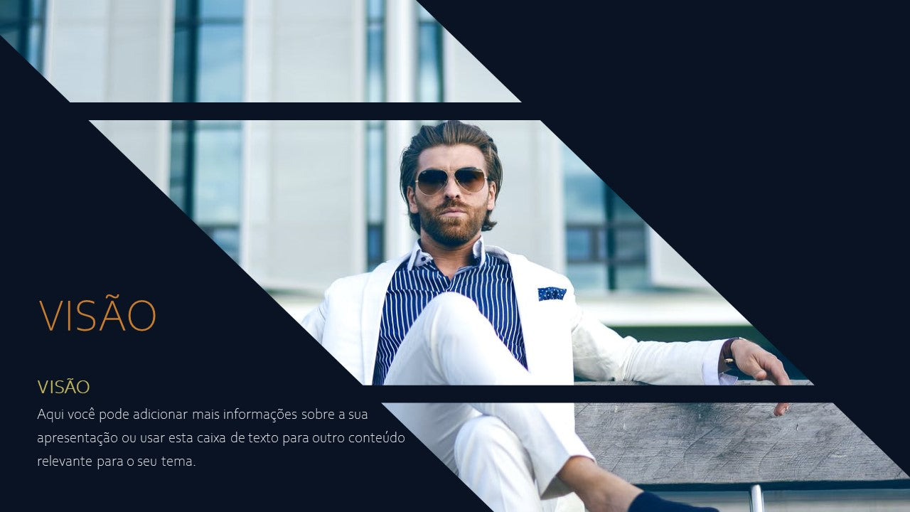 Template PowerPoint Luxo - 30 Slides Premium Sofisticados Multiusos