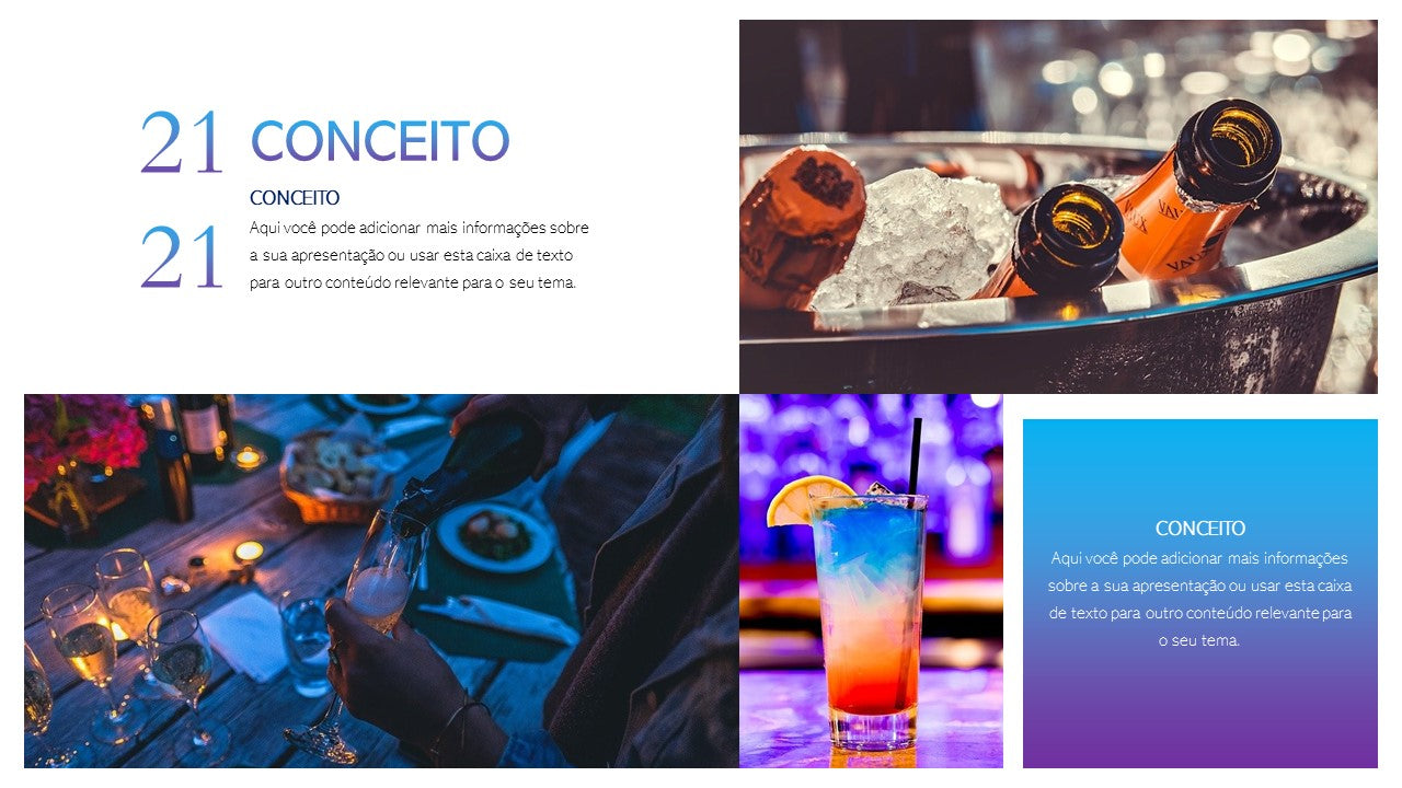 Template PowerPoint Eventos - 30 Slides Profissionais para Festas e Concertos Multiusos