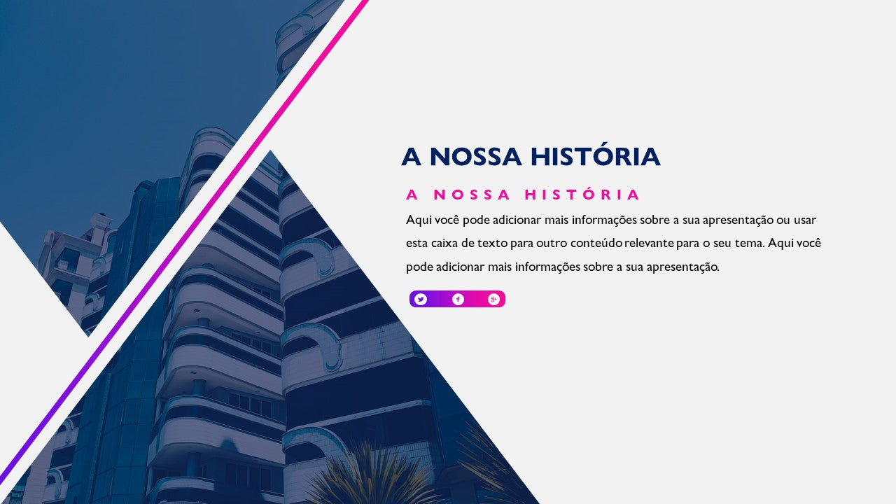 Template PowerPoint Corporativo - 30 Slides Profissionais Multiusos
