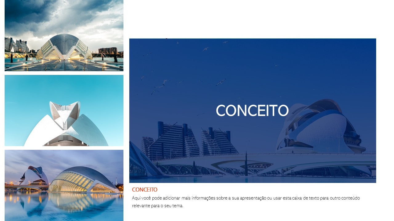 Template PowerPoint Arquitetura Moderna - 30 Slides Profissionais Multiusos