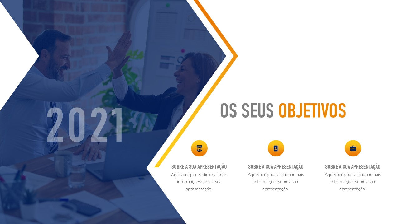 Template PowerPoint Empresarial - 15 Slides Multiusos Profissionais