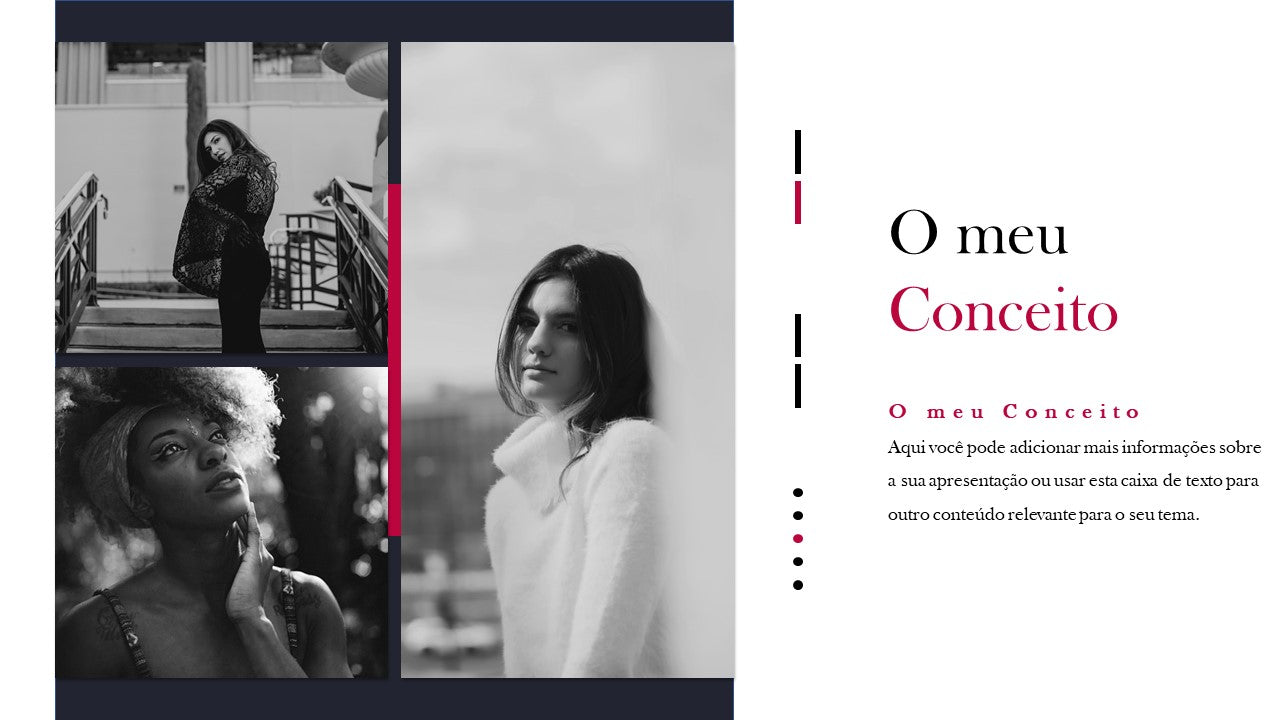 Template PowerPoint Portfólio Fotografia - 30 Slides Profissionais Multiusos
