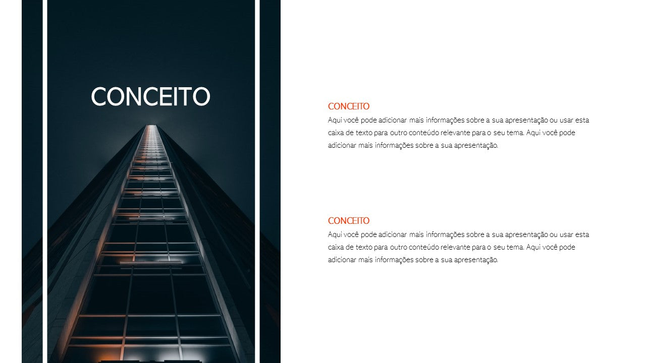 Template PowerPoint Arquitetura Moderna - 30 Slides Profissionais Multiusos