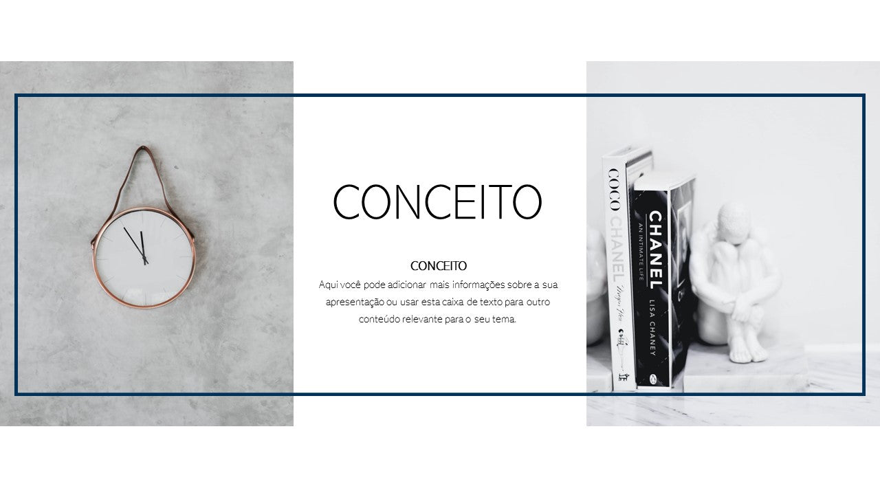 Template PowerPoint Minimalista - 30 Slides Modernos Limpos Multiusos