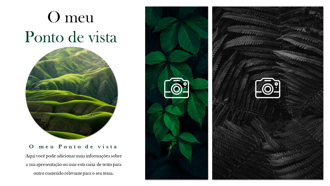Template PowerPoint Portfólio Fotografia - 30 Slides Profissionais Multiusos