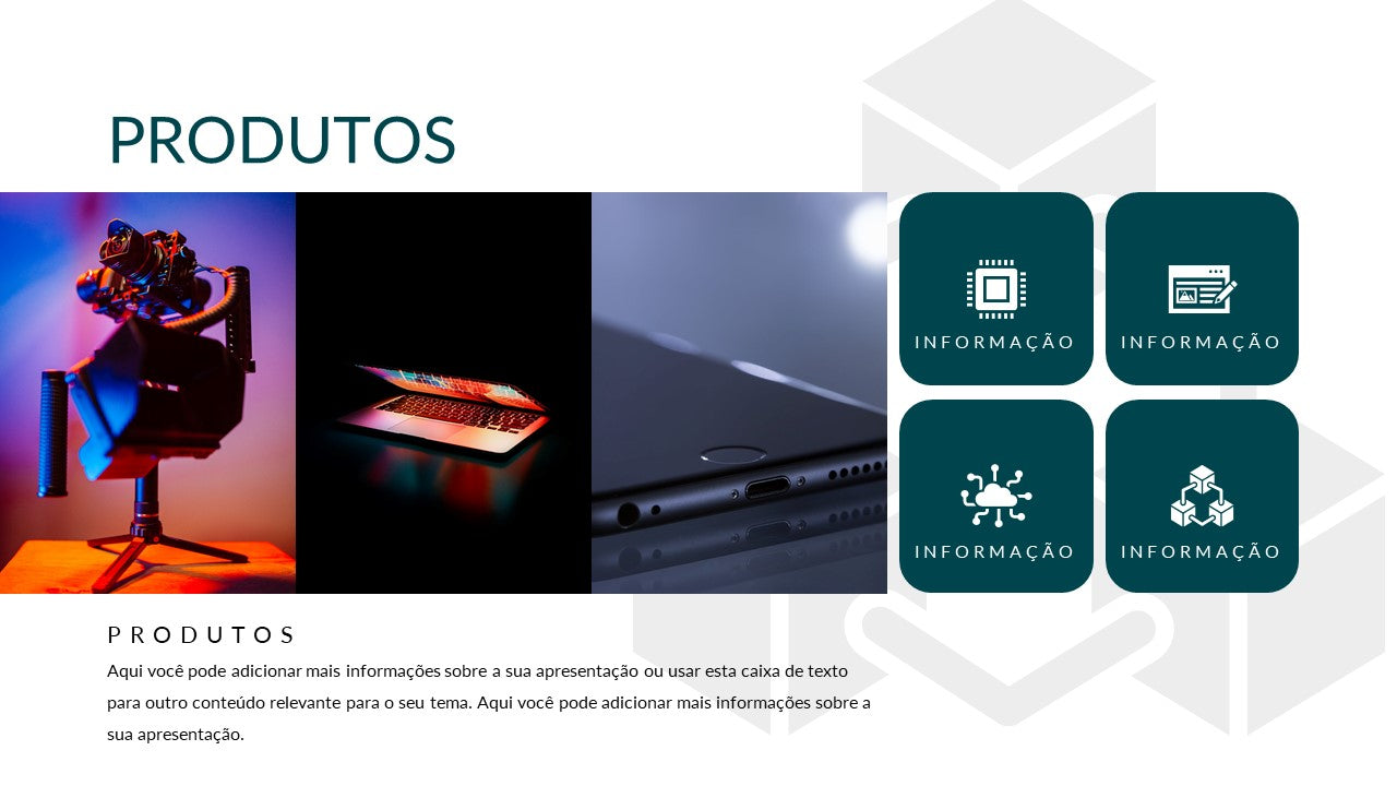 Template PowerPoint Tecnologia - 30 Slides Profissionais Multiusos