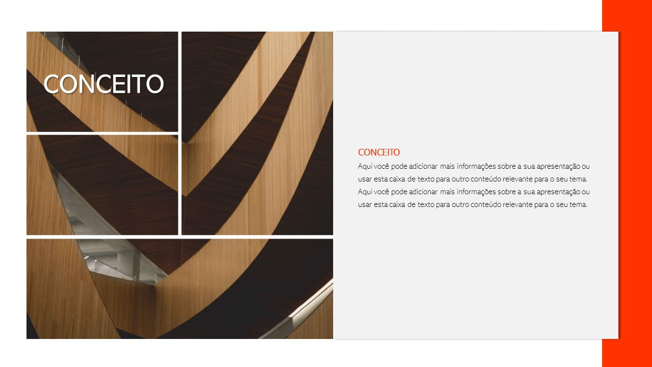 Template PowerPoint Arquitetura Moderna - 30 Slides Profissionais Multiusos