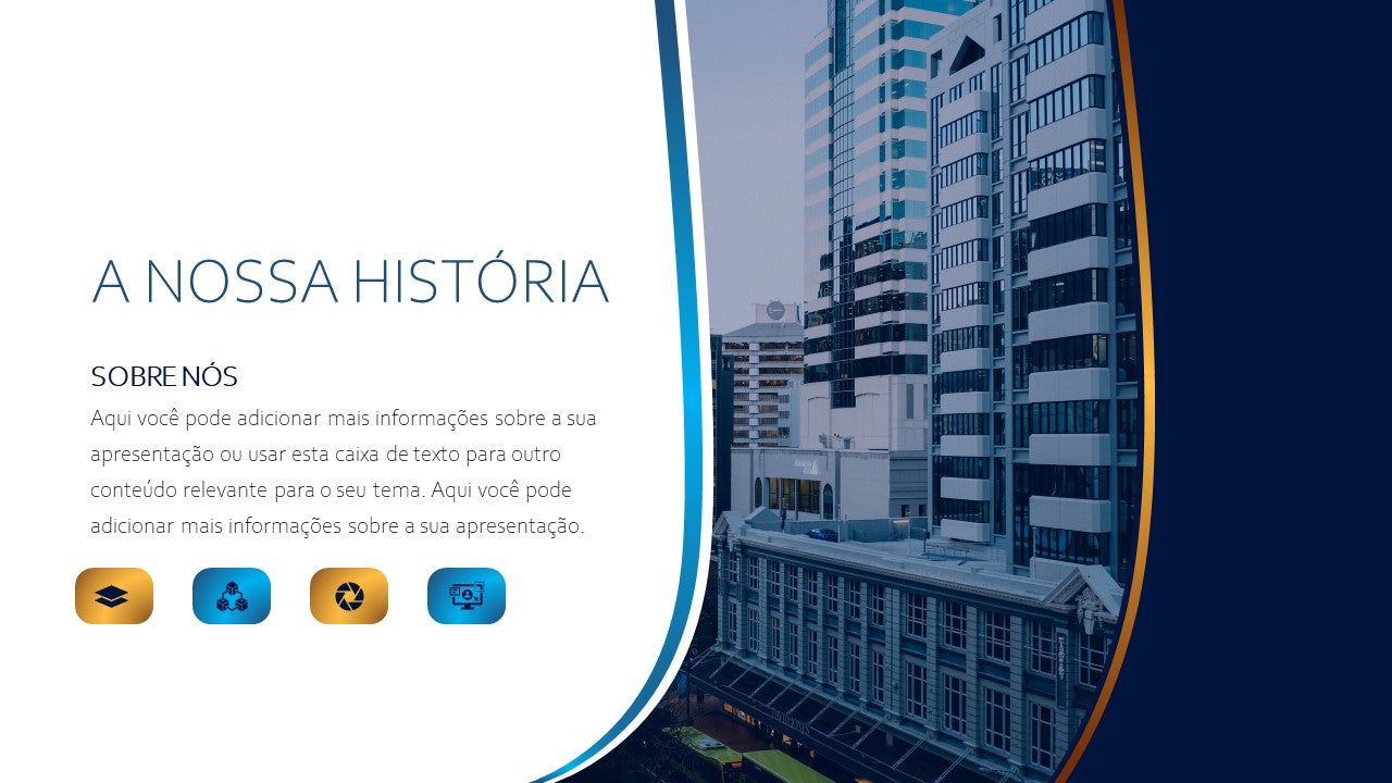 Template PowerPoint Mundo Empresarial - 30 Slides Corporativos Multiusos