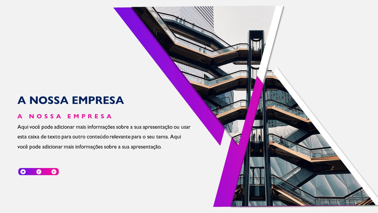 Template PowerPoint Corporativo - 30 Slides Profissionais Multiusos